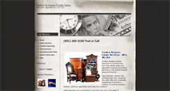Desktop Screenshot of finderskeepersestateservices.com